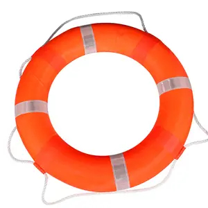Custom Foam Life Buoy Orange Solid Swimming Ring Decorative Swimming Ring Marine Thick Life Buoy For Adults