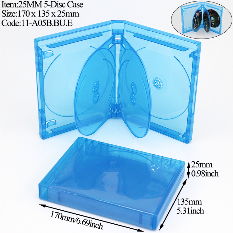 25MM 5-Bluray Case A05B