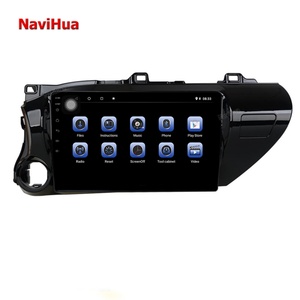 NaviHua 10 Inch Android Car Radio for Toyota Hilux Multimedia Player Auto GPS Navigation IPS <b>Touch</b> <b>Screen</b> Head Unit Car <b>Monitor</b> - Product Image 2