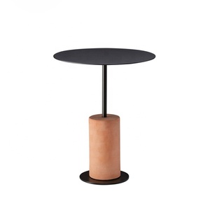 Table ronde en pierre de cuisine, couleurs de Table de luxe, tout métal, Type de Table, bureau, maison, Restaurant, fabriqué en inde - Product Image 3