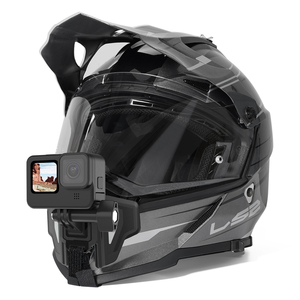 อะแดปเตอร์ยึดกล้องสำหรับกล้อง gopros และ DJI สายคล้องติดหมวกกันน็อคมอเตอร์ไซค์ของ telein - Product Image 1