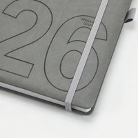 Agenda 2026 de Lujo A5 con Correa Elástica, Libretas de Notas, Regalos Promocionales, Diario de Cuero PU Personalizado, Agenda Diaria Personalizada