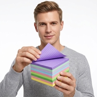 Ensemble de blocs-notes autocollants avec intercalaires, index et planificateur – Indispensable pour le bureau, feuilles mobiles, idéal comme cadeau
