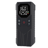 12V Digital Display Wireless Cordless Car Air Tyre Compressor Tire Inflator Tire Pressure Monitor Emergency Light Plastic