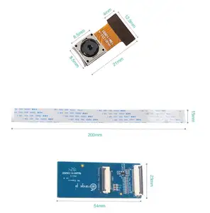 Module de caméra Orange Pi Camera OV13850 1300 millions de pixels avec interface MIPI adapté aux cartes simples Pi4/4B/RK3399