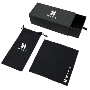 Tùy chỉnh du lịch bao bì đặt kính trường hợp hộp giấy Kính mát tùy chỉnh <span class=keywords><strong>logo</strong></span> dập nổi Kính mắt với túi và vải - Product Image 1