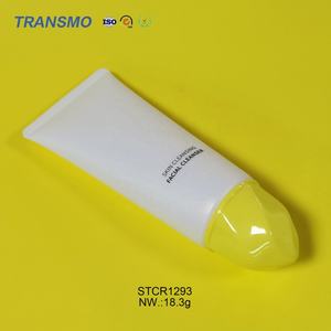 Tube cosmétique en plastique pour crème solaire, tube à presser pour nettoyant visage, nettoyant facial, tube à presser de 100 g, emballage de tube à presser - Product Image 5