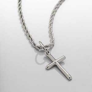 Europäische und amerikanische Mode Herren Hip-Hop personal isierte Accessoires Kreuz Halskette Anhänger - Product Image 6
