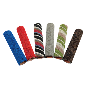 Rouleau de peinture texturé Sanfine 9 pouces à boucles métalliques, rouleau épais pour peinture artistique et granulage, outil de construction pour peinture à l'argile de diatomées - Product Image 1