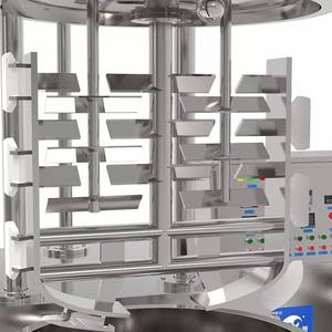 Máquina de fabricación de cosméticos de alta calidad APVO, homogeneizador al vacío de gel, máquina mezcladora emulsionante, mezcladora al vacío - Product Image 3