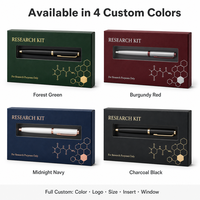 Caja de Papel Personalizada para Envase de Medicamentos de 2ml/3ml/10ml con Bandeja de Plástico, Impermeable, Ecológica y Duradera