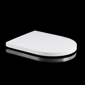 <span class=keywords><strong>WC</strong></span> Inodoro Artículos sanitarios Baño Plástico blanco Cierre suave <span class=keywords><strong>Universal</strong></span> UFAsiento de inodoro - Product Image 1