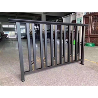 Clôture de jardin en aluminium de qualité supérieure Offre Spéciale antirouille et élégante parfaite pour les espaces extérieurs