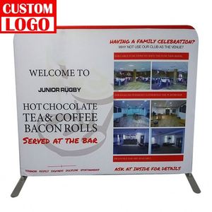 Factory Price Tension Fabric Pillow <b>Case</b> Pillow Backdrop Banner <b>Wall</b> Stand for Trade Show - Product Image 1
