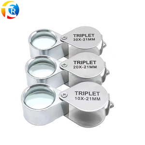 Folding Handhold Jewellery Loupe Gift Box Package Jewelry <strong>Antique</strong> Pocket Metal <strong>Magnifying</strong> <strong>Glass</strong> - Product Image 3