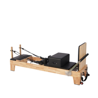 Equipo de Pilates Reformer de Roble Duradero para Estudio de Pilates