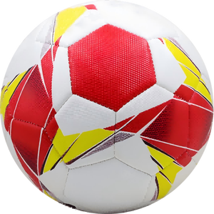 Voetbal van maat 5, met diamantstructuur, <span class=keywords><strong>PVC</strong></span>, machinaal gestikt, voor schooltraining - Product Image 4