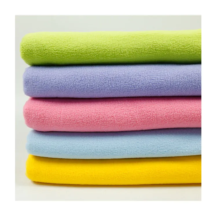 Kingcason Factory Großhandel Kunden spezifische Farben Mikro faser 280g/m² Doppelseitig dickes FDY-Material Polar Fleece für den türkischen Markt