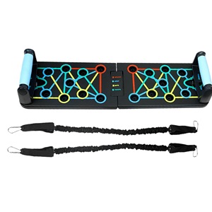 Trực tiếp từ nhà máy xách tay đa chức năng có thể gập lại thiết bị tập thể dục cho nhà tập luyện-Sit-up và Push-Up Board - Product Image 1