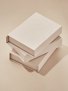 Modern Custom Made Rigid Foldable Cardboard Box with Magnetic Closure Embossing Glossy/Matt Lamination Four-Color Printing - Product Image 2