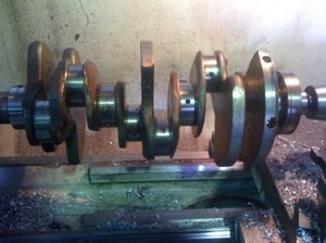 ข้อเหวี่ยงสำหรับรถยนต์มิตซูบิชิ กาแลนท์ เลกนัม ไดแอมันต์ เลกนัม VR-4 6A13 2.5L ข้อเหวี่ยงแบบ Billet - Product Image 6