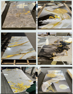 Dali <span class=keywords><strong>UV</strong></span> Bảng điều chỉnh hiện đại Thiết kế bằng đá cẩm thạch PVC <span class=keywords><strong>Panel</strong></span> tường cho trang trí nội thất không thấm nước <span class=keywords><strong>MDF</strong></span> chất liệu cho căn hộ - Product Image 5