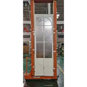 Puerta de baño impermeable de alta calidad, puerta de vidrio templado abatible de aleación de aluminio para apartamento moderno, hogar, cocina, Exterior - Product Image 3