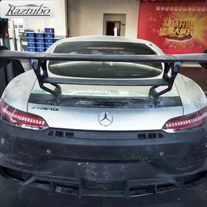 Kit de carrocería mejorada para <span class=keywords><strong>mercedes</strong></span>-benz AMG GTS, Kit de carrocería delgada de carbono BS, alerón de capó, difusor - Product Image 5