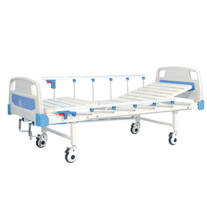 Vente chaude ABS tête deux manivelle lit d'hôpital clinique lits d'hôpital médical - Product Image 3