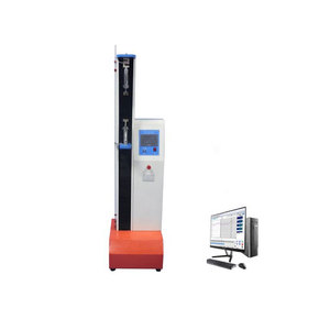 500kg 5kN Touch Screen Single Column Universal Tensile <b>Strength</b> Testing Machine for Rubber Plastic Textile and Metal Wire - Product Image 4