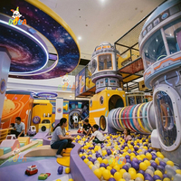 Solution clé en main pour aire de jeux intérieure, équipement de jeux souples pour enfants, fabricant commercial personnalisé, château gonflable à vendre