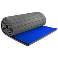 Tapis de gymnastique XPE pliable OEM pour la danse, la lutte rythmique, la compétition à domicile, le cheerleading et le sport