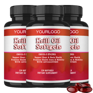<span class=keywords><strong>อาหาร</strong></span>เสริมน้ำมันคริลล์ยี่ห้อ OEM สำหรับผลิตภัณฑ์ฉลากส่วนตัว น้ำมันคริลล์ Euphausua Superba แบบซอฟเจล น้ำมันคริลล์ซอฟเจล น้ำมันคริลล์ซอฟเจลวีแกน - Product Image 2