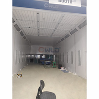 Cabine de peinture WLD-20M 20M pour remorque/bus/camion, cabine de peinture 20x5.5x6.2M à vendre, certifiée CE