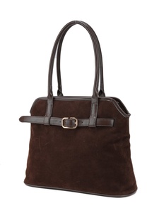 Bolso de Mano de Gran Capacidad para <span class=keywords><strong>Mujer</strong></span>, Estilo Retro, con Correa, para Otoño e Invierno, Forro de Poliéster y Gamuza, de una Sola Pieza, Venta Directa de Fábrica - Product Image 2