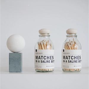 Fabricant vente en gros au détail bouteille en verre <span class=keywords><strong>allumettes</strong></span> étiquettes personnalisées bougie <span class=keywords><strong>extra</strong></span> longue <span class=keywords><strong>allumettes</strong></span> bouteille en verre maison hôtel <span class=keywords><strong>allumettes</strong></span> - Product Image 2