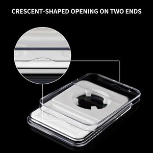 Wholesale New Design Custom White Acrylic <b>Coin</b> Slab Display Holder <b>Case</b> for <b>Coin</b> Collection Grade Display - Product Image 5