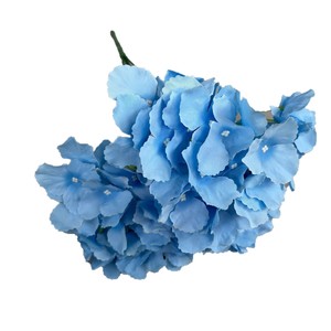 Fleurs artificielles Monet, série bleue, fleurs en soie pour arche de mariage, décoration extérieure, accessoires floraux pour fenêtre, style paysager - Product Image 5