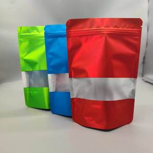 Tùy chỉnh in logo doypack mùi bằng chứng Bao bì in Ziplock Nắp kéo nhựa đứng lên túi bao bì Mylar Túi - Product Image 4