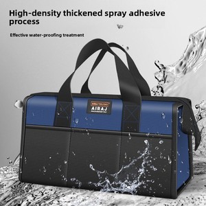 Arrizer Portable <strong>Tool</strong> <strong>Kit</strong> &amp; <strong>Bag</strong> Thickened Wear-Resistant Waterproof Oxford Cloth Canvas Electrician Repair Storage - Product Image 3