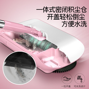 Balai poussoir 2 en 1 pour le nettoyage domestique, balai paresseux avec pelle intégrée pour le nettoyage des sols - Product Image 5