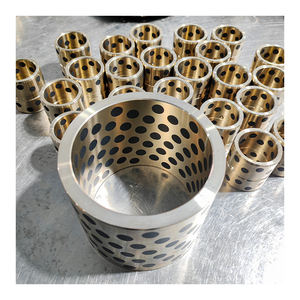 جيد مقاومة للتآكل الجرافيت PTFE المكونات إدراج صيانة منخفضة PTFE الأكمام/شفة/لوحة/غسالة البرونزية جلبة. - Product Image 6