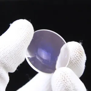 정밀 광학 유리 UV JGS1 25.4mm 구형 플라노 볼록 렌즈
