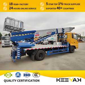 Dongfeng 45m truk terpasang Aerial Work Platform ember truk Aerial Working Platform 4x2 truk tangga rak pengiriman pabrik - Product Image 4