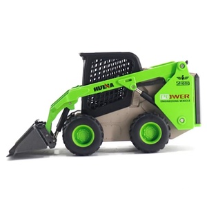 Modèle de chargeuse sur pneus Huina 1707 à l'échelle 1:50, modèle de bulldozer lourd, jouet de camion de chantier - Product Image 3
