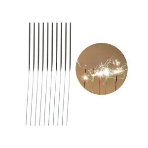 High quality 6 7 8 10 12 14 18 28 36 inch straight golden birthday party city sparklers candle