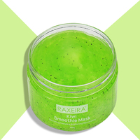 Masque en gelée de collagène cristallin naturel éclaircissant pour le visage, masque de nuit à la vitamine C, masque facial en gelée de kiwi en gros