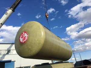 Tanque de combustível diesel de 10000 litros, tanque de óleo com medidor de nível - Product Image 5