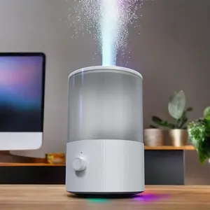 7 couleurs changeantes humidificateur de bureau à ultrasons arôme haut remplissage veilleuse goutte huile essentielle directement réservoir d'eau usage domestique 25 230