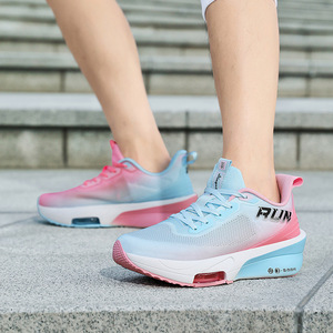 รองเท้าวิ่งใส่ได้ทั้งชายและหญิงน้ำหนักเบารองเท้าวิ่งออกกำลังกายสำหรับนักกีฬาซับในตาข่ายด้านบนพื้นรองเท้ากลางพื้นรองเท้า - Product Image 3